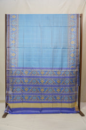 Deep Blue Rajkot Patola Silk Saree - SRDBRPSS568
