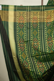 Green Rajkot Patola Silk Saree - SRGRPSS618