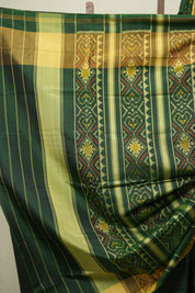 Green Rajkot Patola Silk Saree - SRGRPSS616