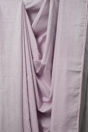 Lilac Tissue Linen Saree With Tassels - SRLTLS270