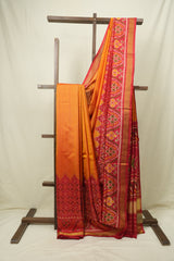 Mango Yellow Rajkot Patola Silk Saree - SRMYRPSS625