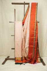 Peach Kanjivaram Silk Saree - SRPKSS1072
