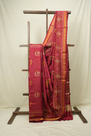 Red Rajkot Patola Silk Saree - SRRRPSS617