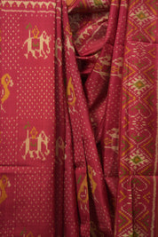 Red Rajkot Patola Silk Saree - SRRRPSS617