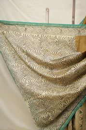 Rust HBP Cotton Silk Saree With Chanderi Border - SRRCSS1399