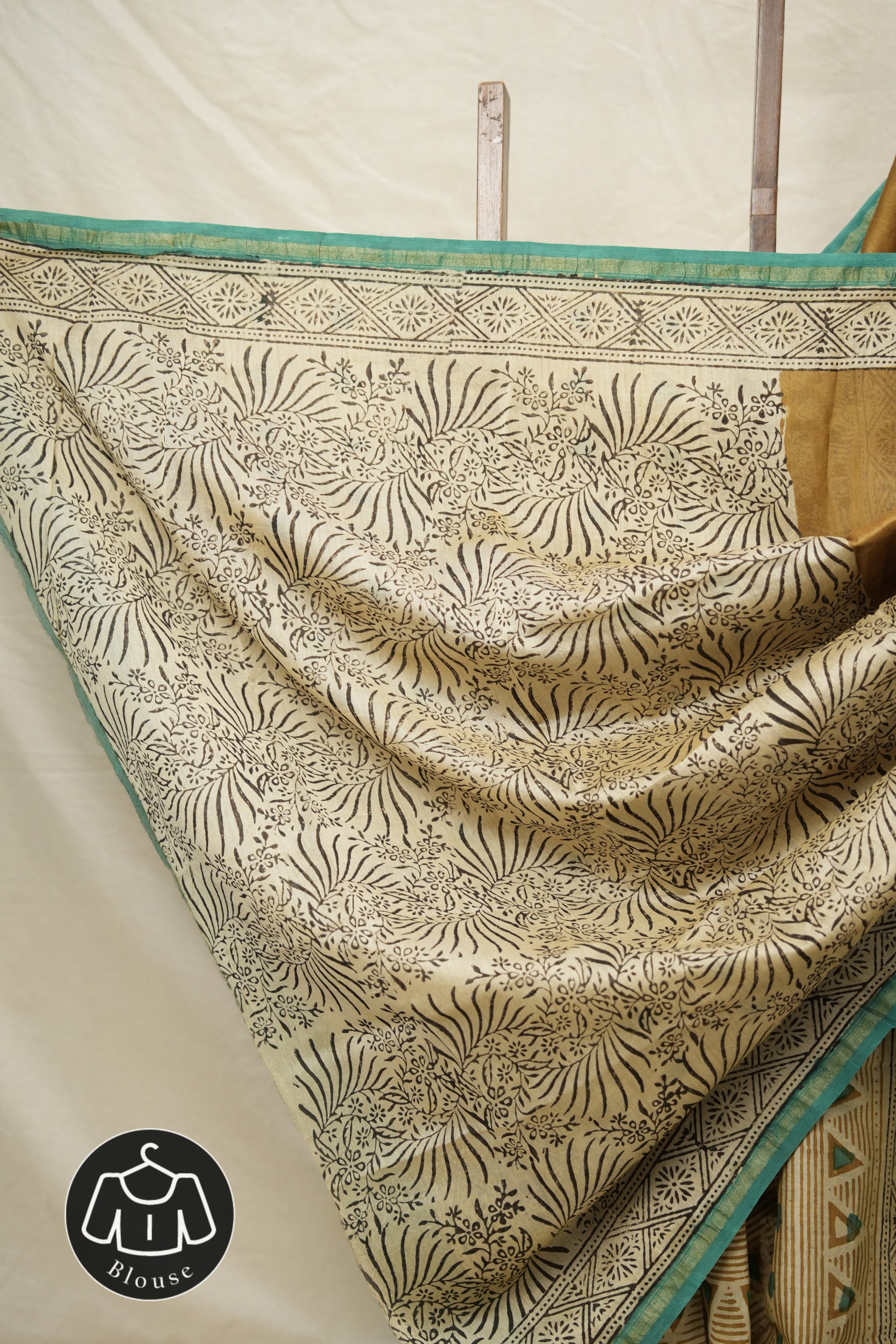 Rust HBP Cotton Silk Saree With Chanderi Border - SRRCSS1399
