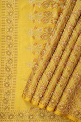 Raga Bhairavi Banarasi Silk Saree - Saavari - SSRBBSS40
