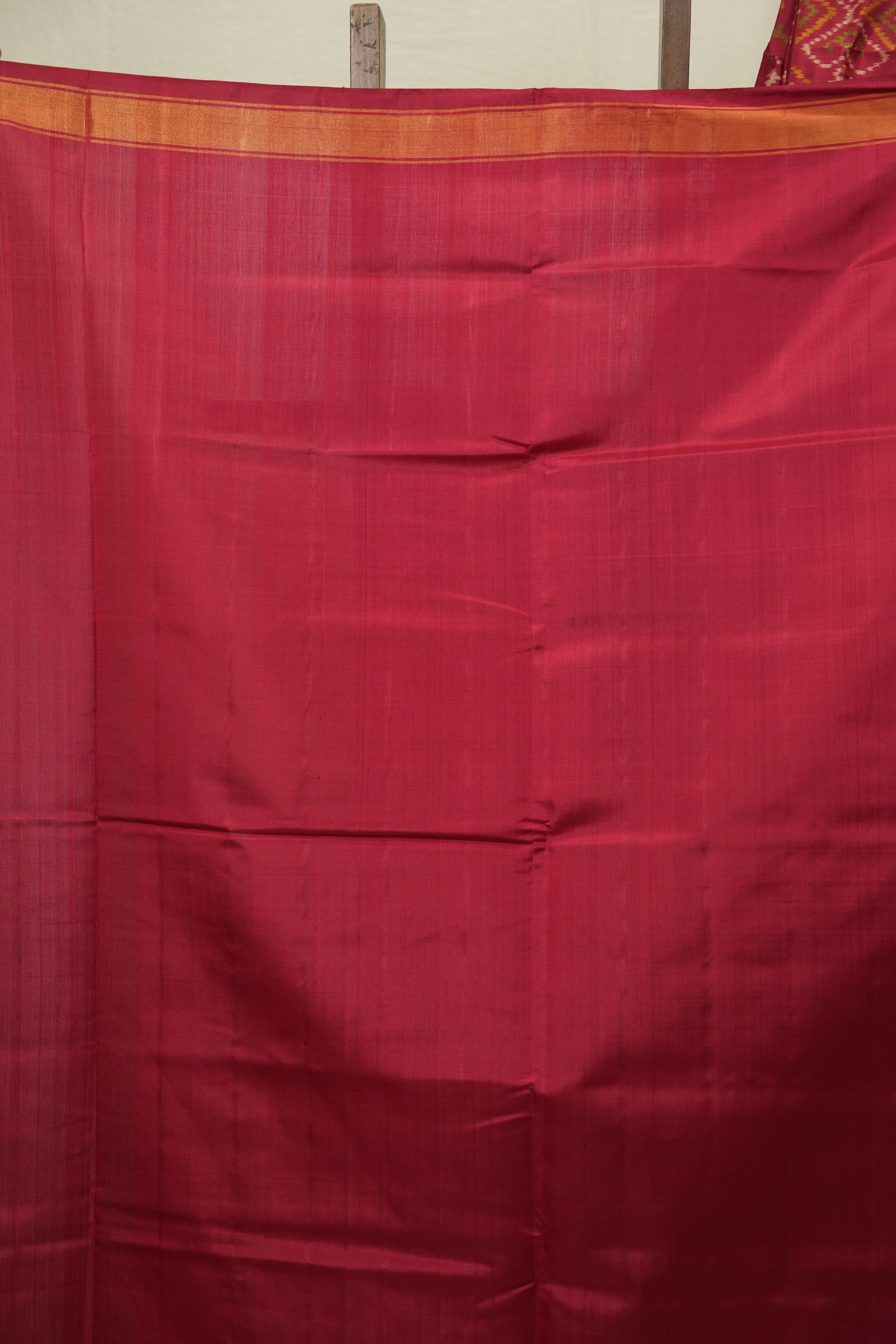 Red Rajkot Patola Silk Saree - SRRRPSS619