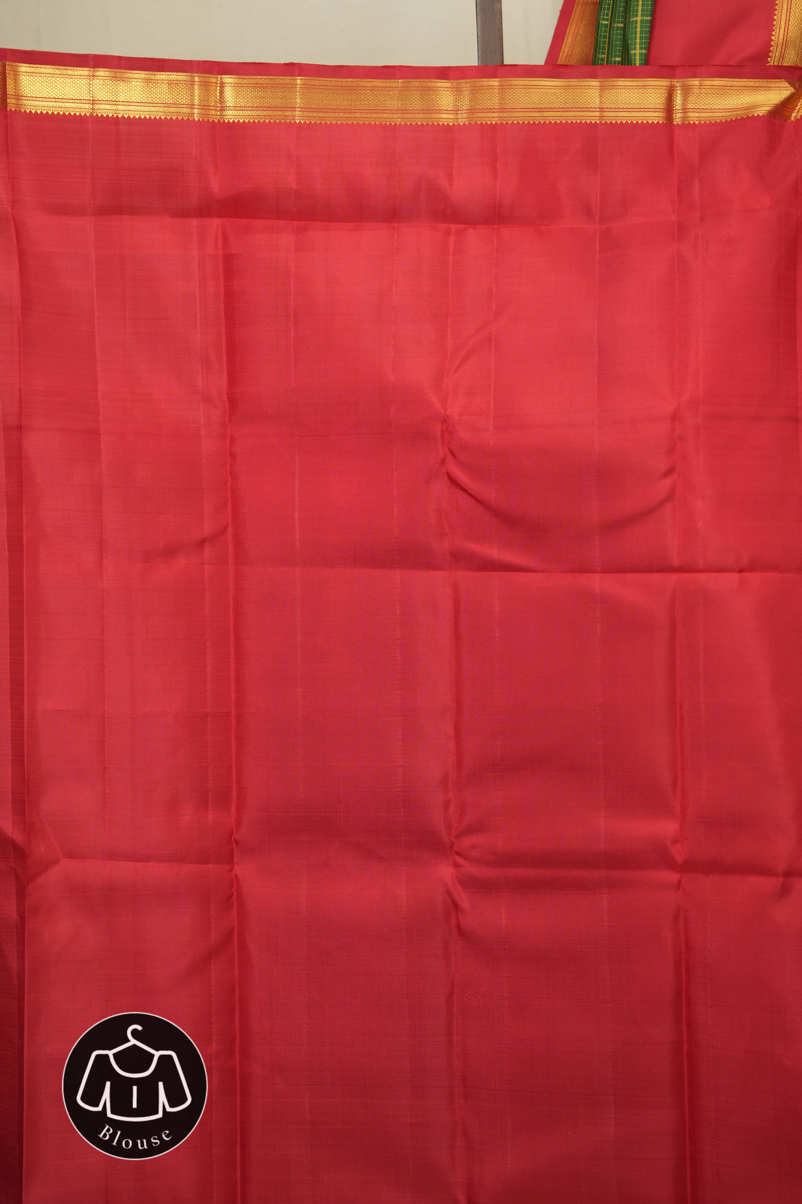 Green Kanjivaram Silk Saree - SRGKSS1067