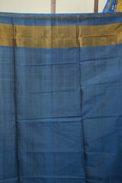 Peacock Blue Rajkot Patola Silk Saree - SRPBRPSS624