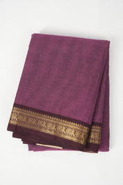 Light Plum Kanchi Cotton Saree - SRLPKCS958