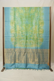 Blue Multicolor Tussar Silk Saree - SRBMTSS1762