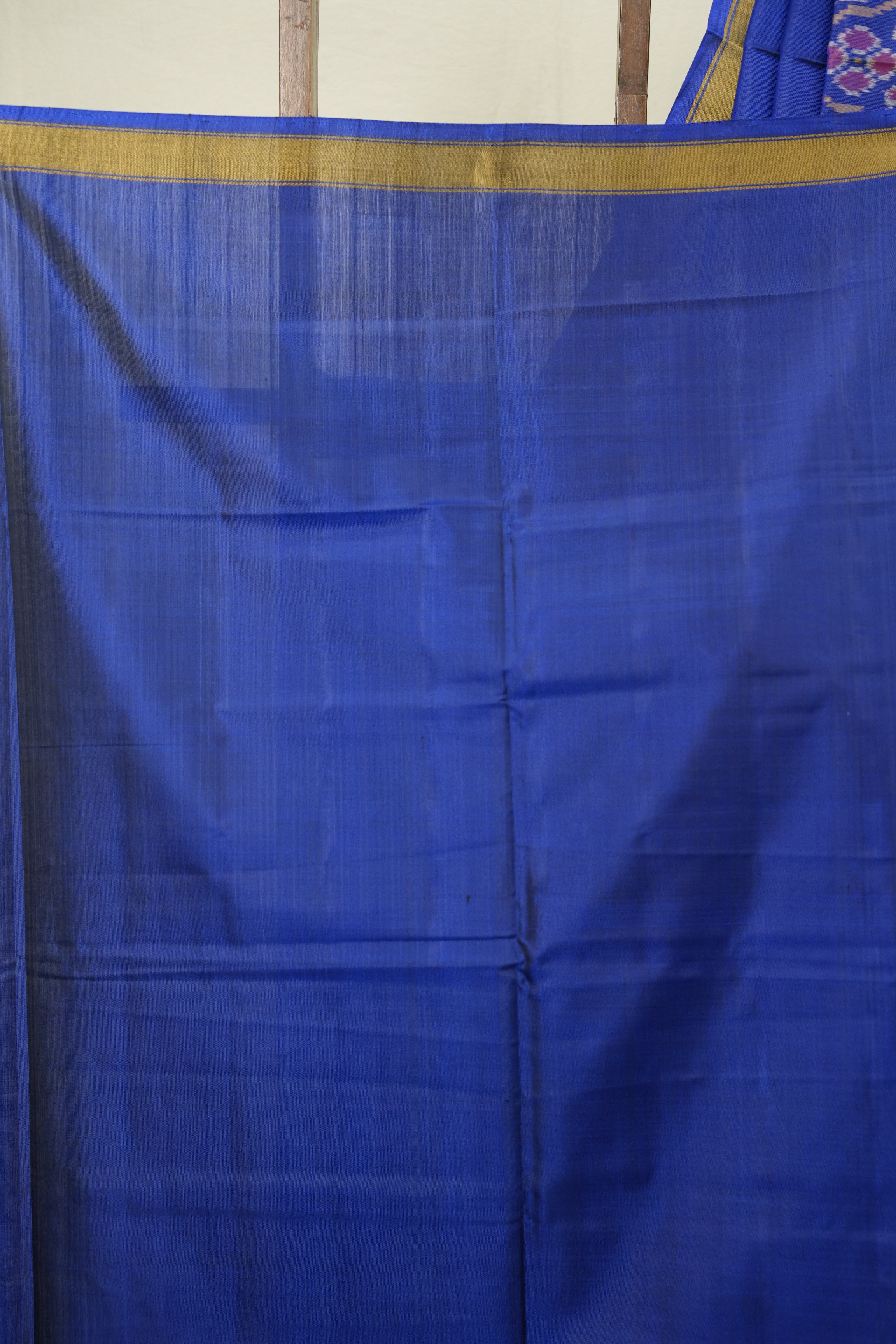Royal Blue Rajkot Patola Silk Saree - SRRBRPSS629