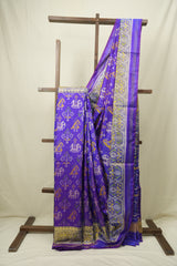 Dual Tone Purple Rajkot Patola Silk Saree - SRDTPRPSS632