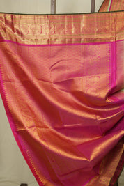Mint Green Kanjivaram Silk Saree - SRMGKSS1065