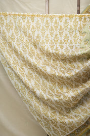 Mint Green HBP Cotton Silk Saree With Chanderi Border - SRMGCSS1406