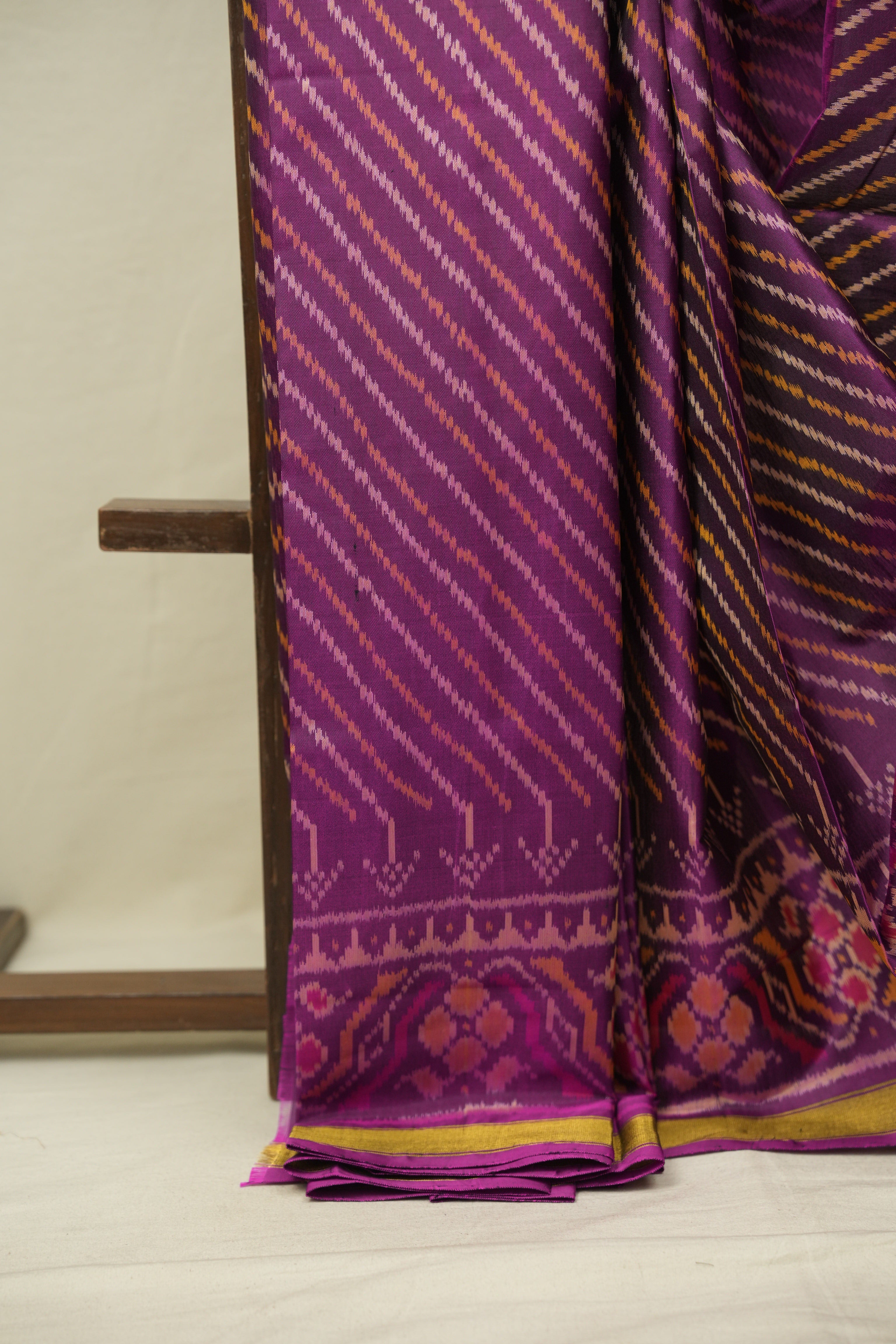 Purple Rajkot Patola Silk Saree - SRPRPSS633