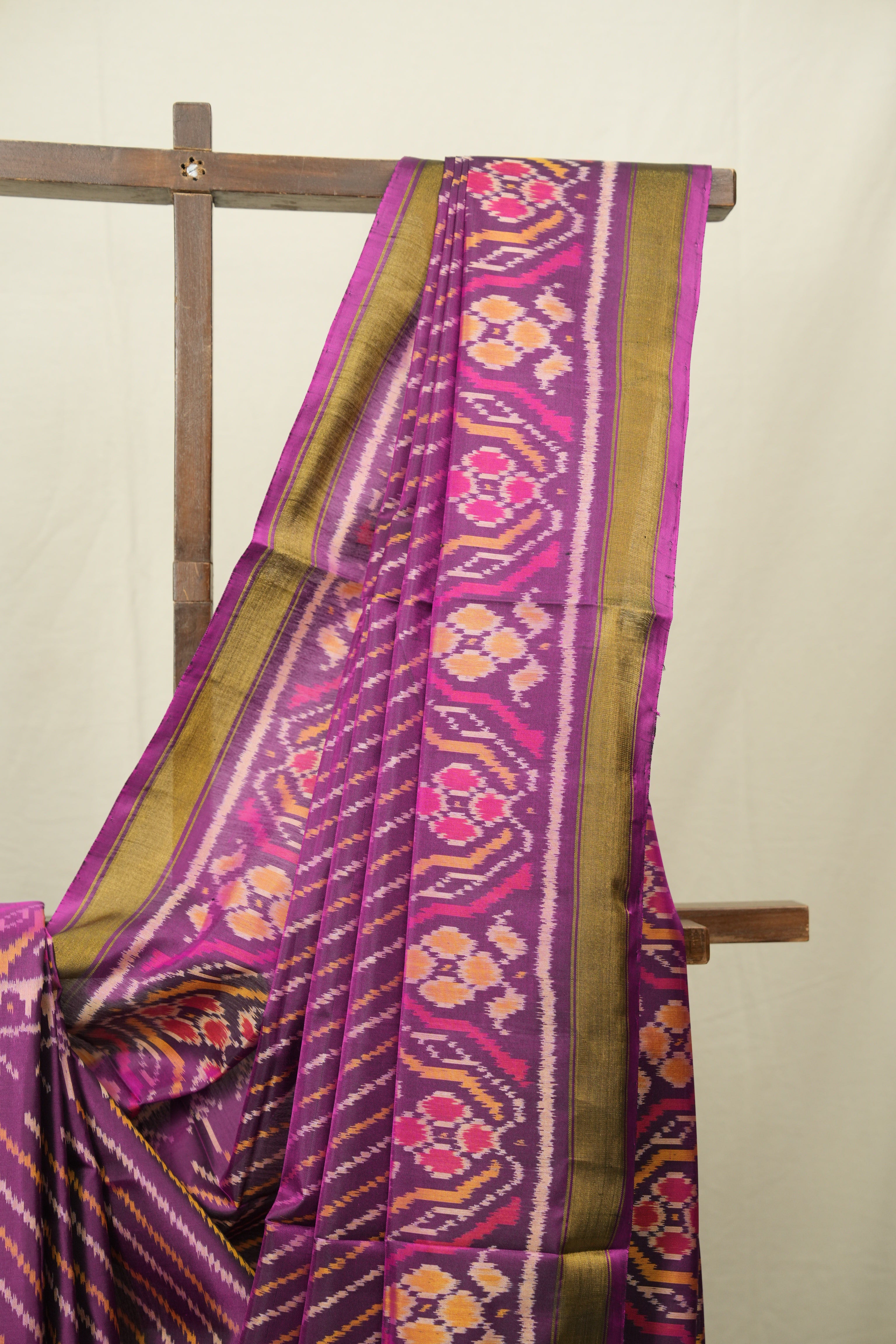 Purple Rajkot Patola Silk Saree - SRPRPSS633