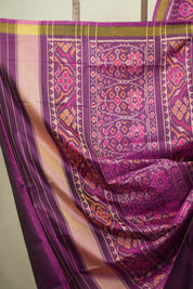Purple Rajkot Patola Silk Saree - SRPRPSS633