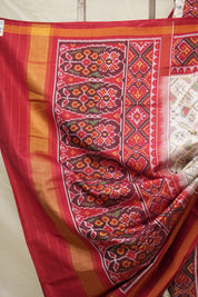 Light Pink Rajkot Patola Silk Saree - SRLPRPSS542