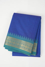 Blue Kanchi Cotton Saree - SRBKCS964
