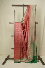 Red Banarasi Silk Saree - SRRBSS930