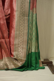 Red Banarasi Silk Saree - SRRBSS930