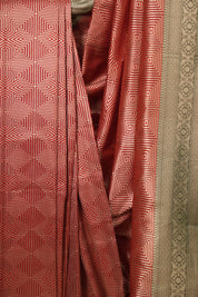 Red Banarasi Silk Saree - SRRBSS930