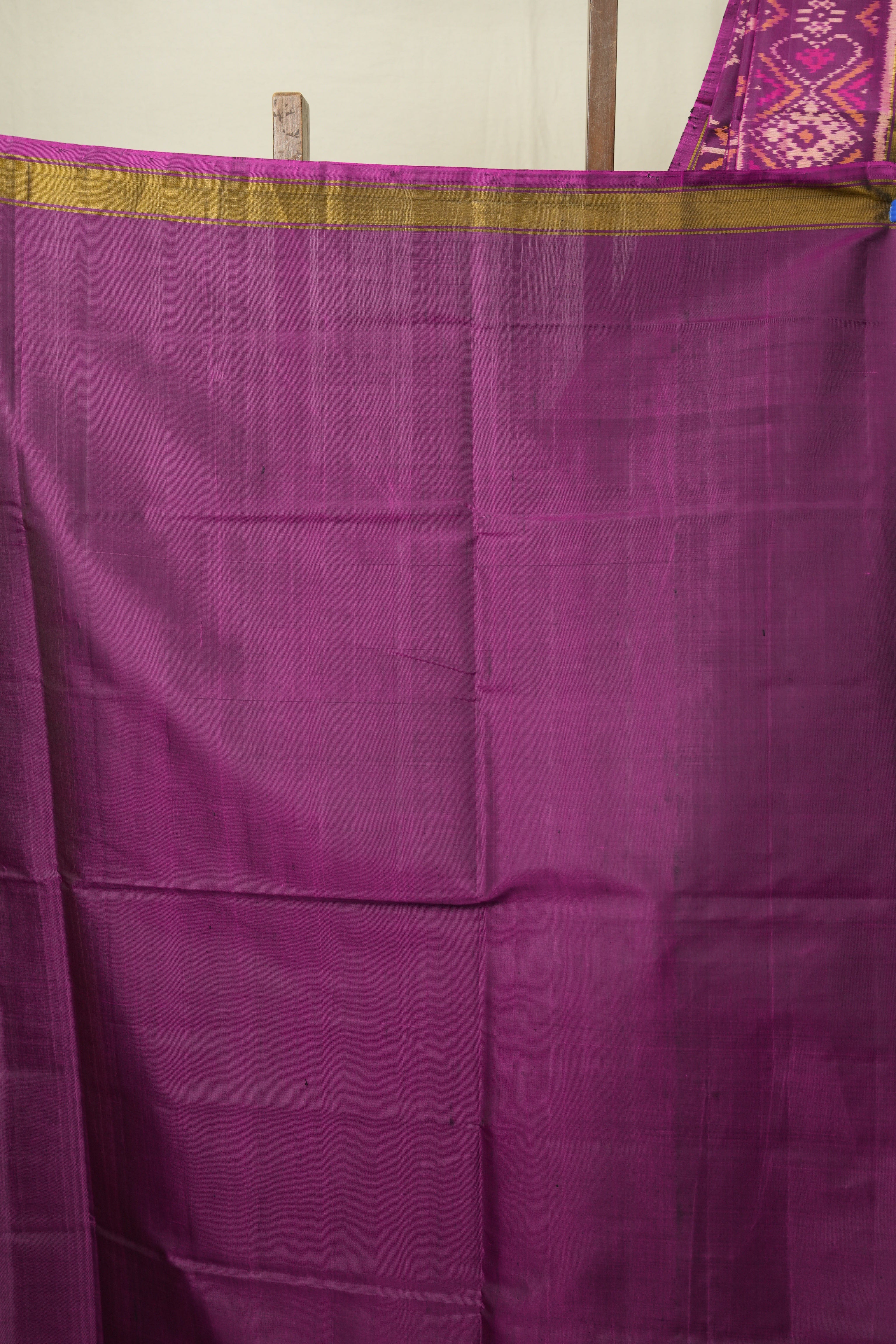 Magenta Rajkot Patola Silk Saree - SRMRPSS635