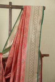 Red Banarasi Silk Saree - SRRBSS930