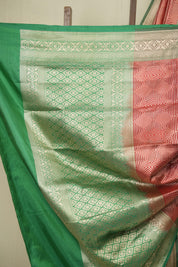 Red Banarasi Silk Saree - SRRBSS930