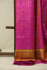 Pink Rajkot Patola Silk Saree - SRPRPSS628