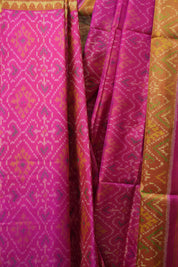 Pink Rajkot Patola Silk Saree - SRPRPSS628