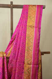 Pink Rajkot Patola Silk Saree - SRPRPSS628