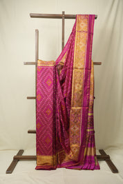 Pink Rajkot Patola Silk Saree - SRPRPSS630