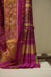 Pink Rajkot Patola Silk Saree - SRPRPSS630