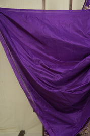 Purple Banarasi Silk Saree - SRPBSS929