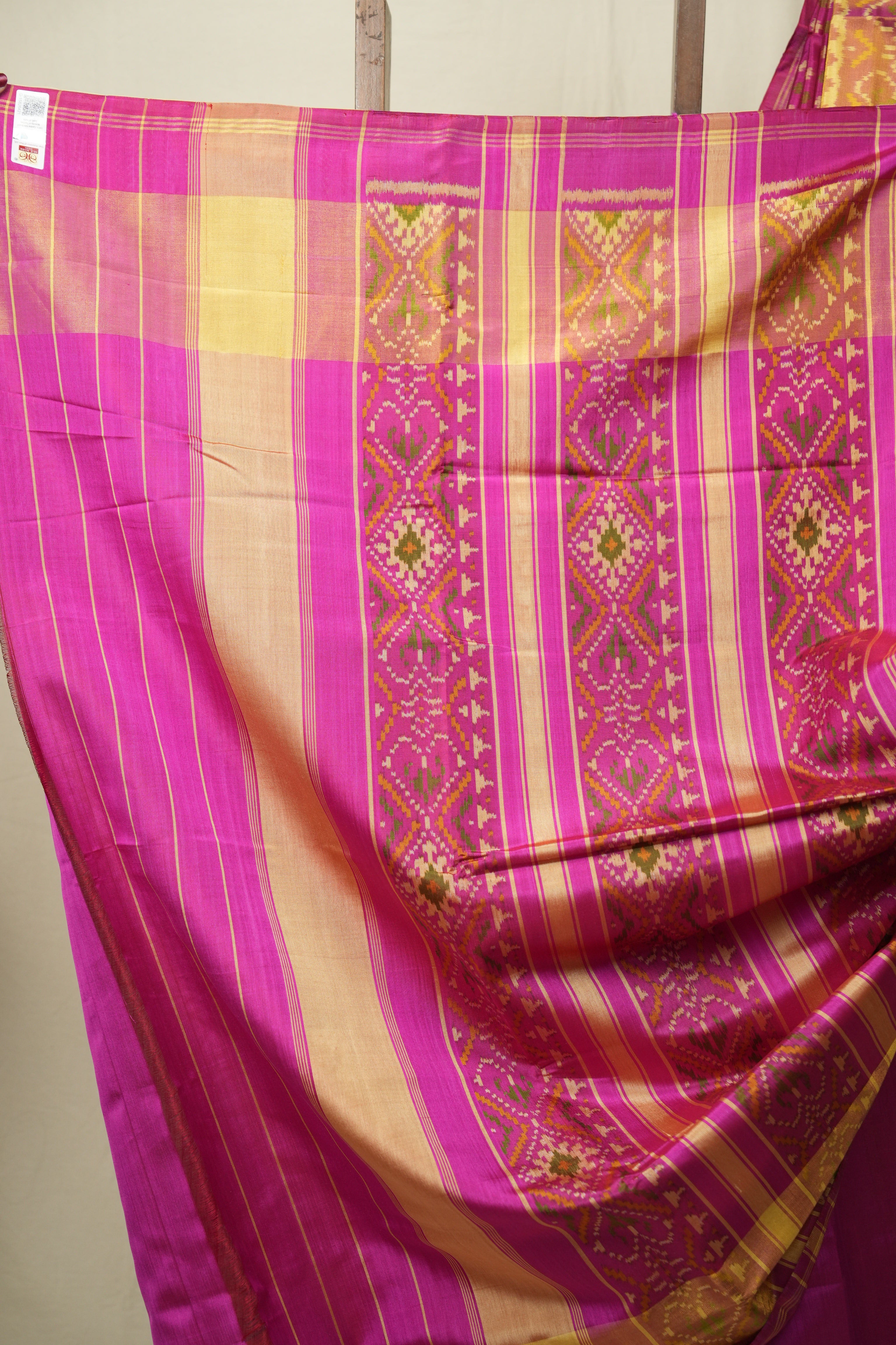 Pink Rajkot Patola Silk Saree - SRPRPSS630