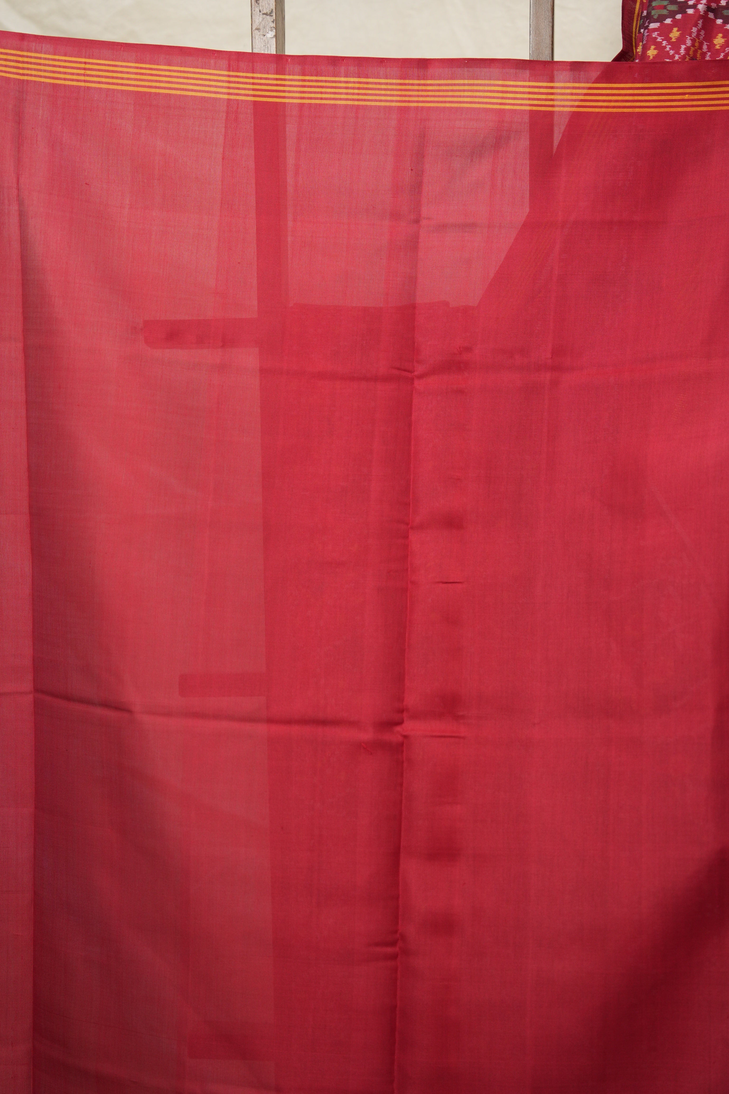 Red Green Patan Patola Silk Saree - SRRGPPSS545