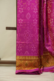 Rani Pink Rajkot Patola Silk Saree - SRRPRPSS622