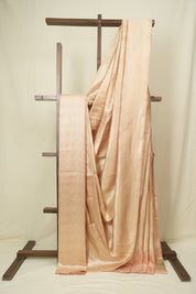 Cream Banarasi Silk Saree - SRCBSS932
