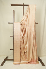 Cream Banarasi Silk Saree - SRCBSS932