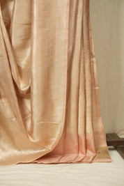 Cream Banarasi Silk Saree - SRCBSS932