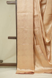 Cream Banarasi Silk Saree - SRCBSS932