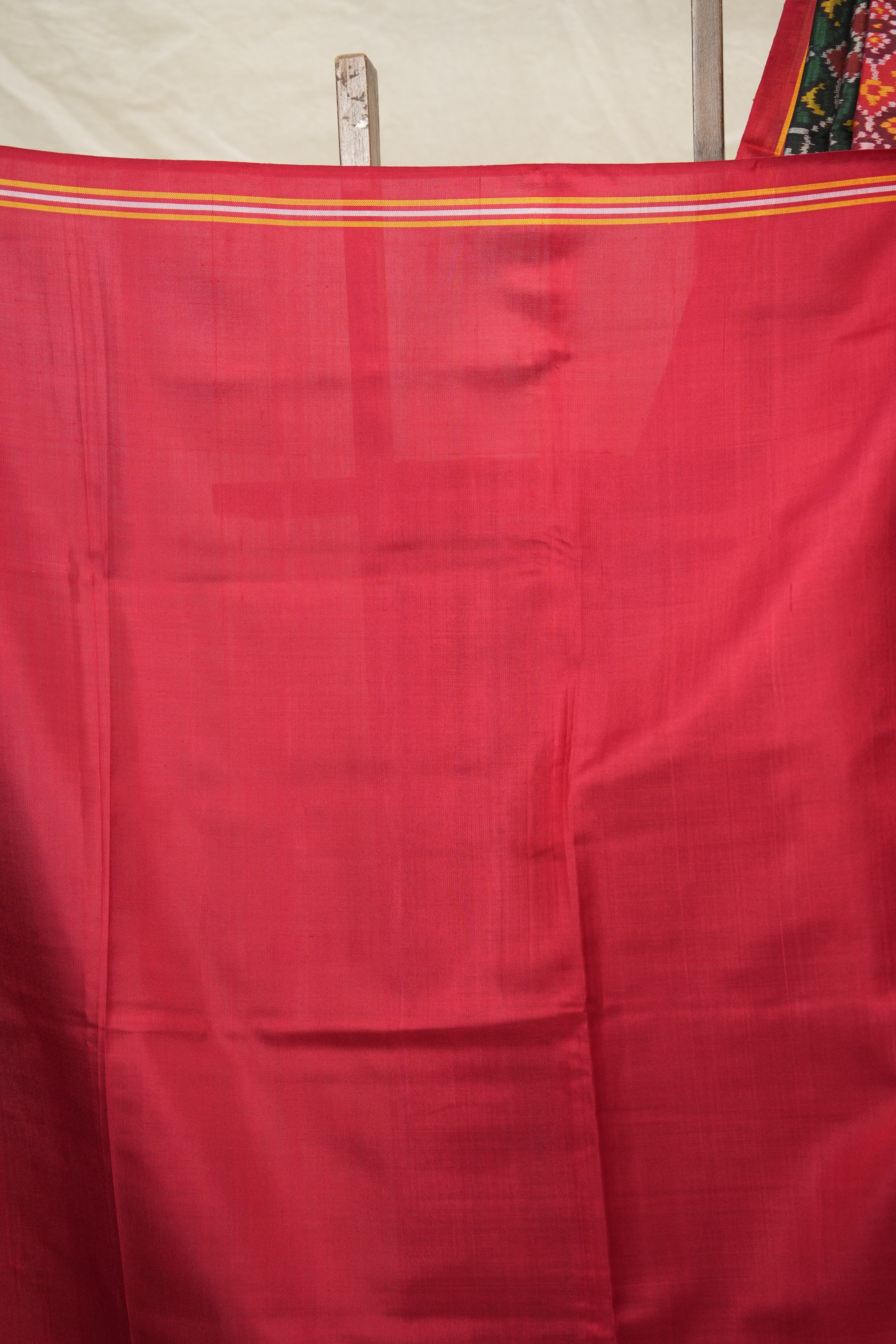 Black Green Patan Patola Silk Saree - SRBGPPSS539