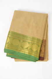 Beige Kanchi Cotton Saree - SRBKCS970