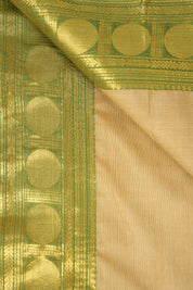 Beige Kanchi Cotton Saree - SRBKCS970