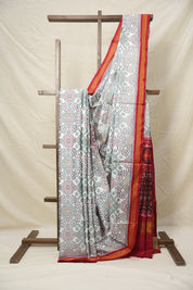 Multicolour Patan Patola Silk Saree - SRMPPSS536