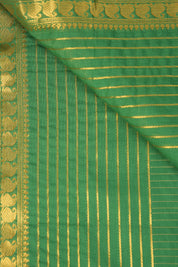 Green Kanchi Cotton Saree - SRGKCS1045