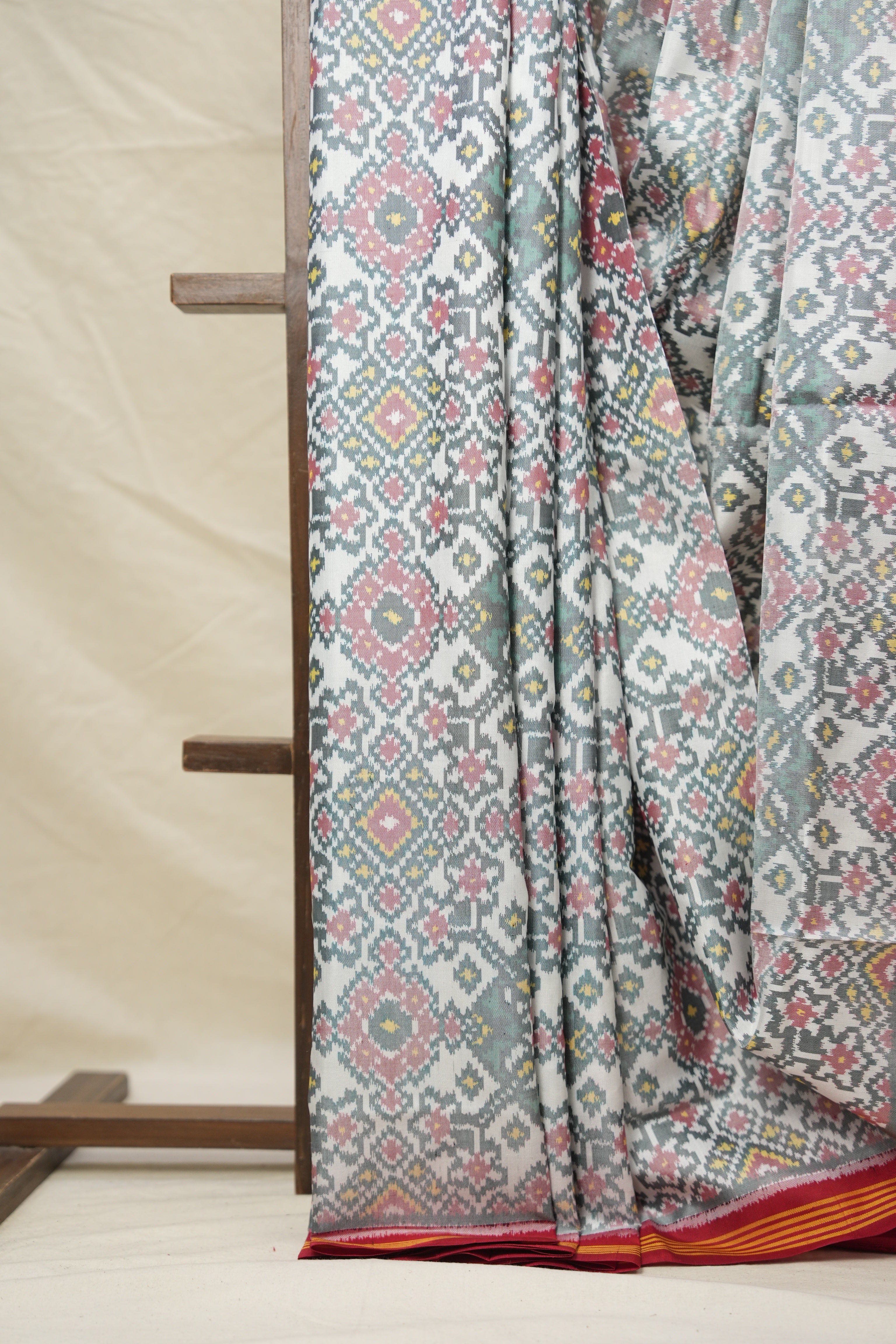 Multicolour Patan Patola Silk Saree - SRMPPSS536